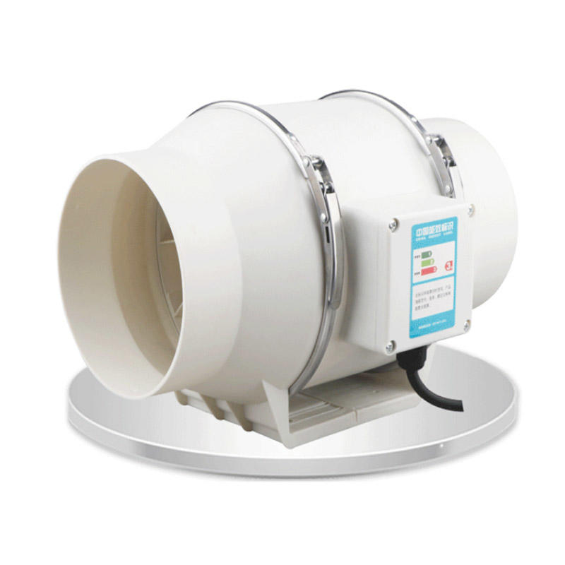Inline Duct Booster Fan för hydroponik och växthusventilation